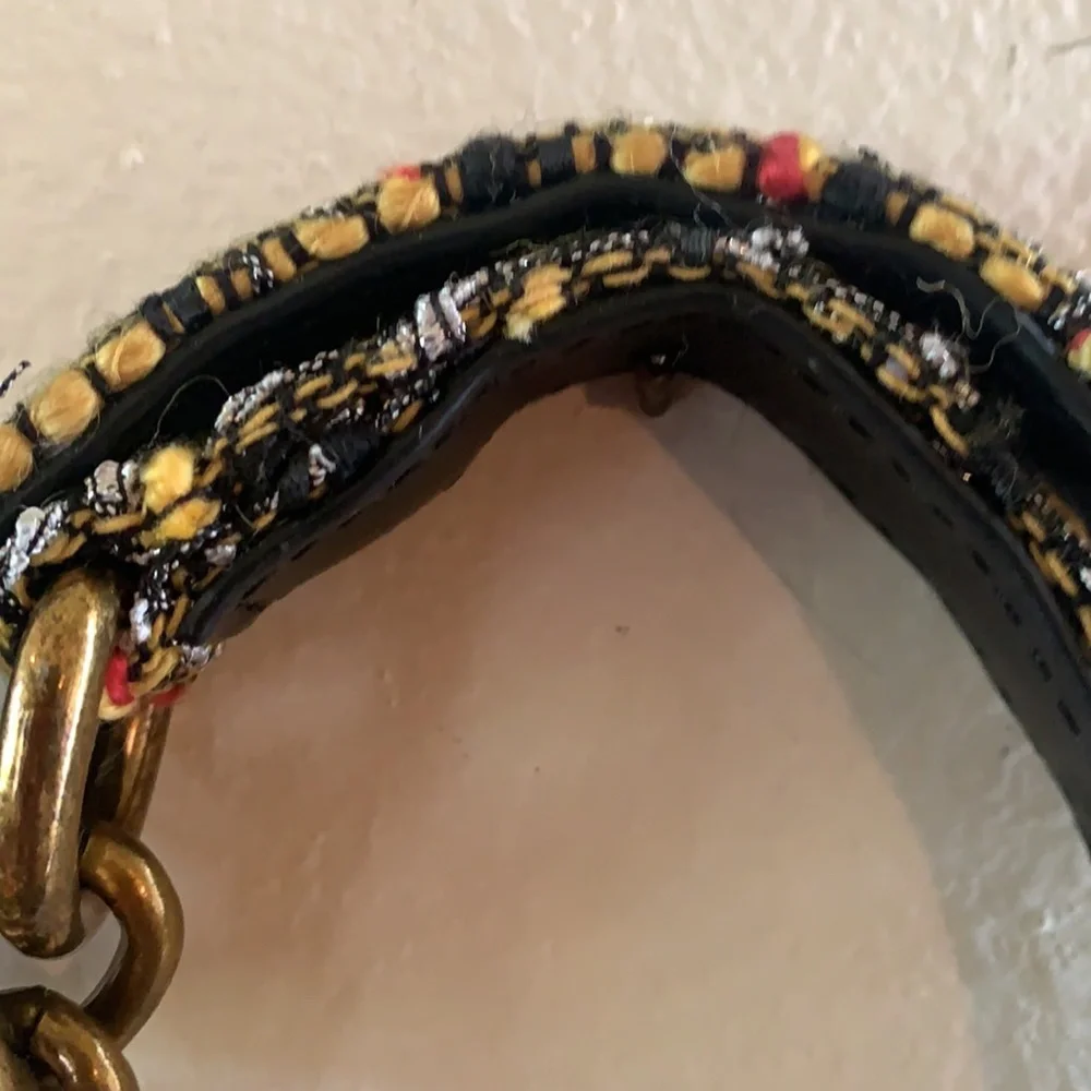 Kurt Geiger London Kensington Mayfair Tweed Shoulder Bag - Picture 9 of 11